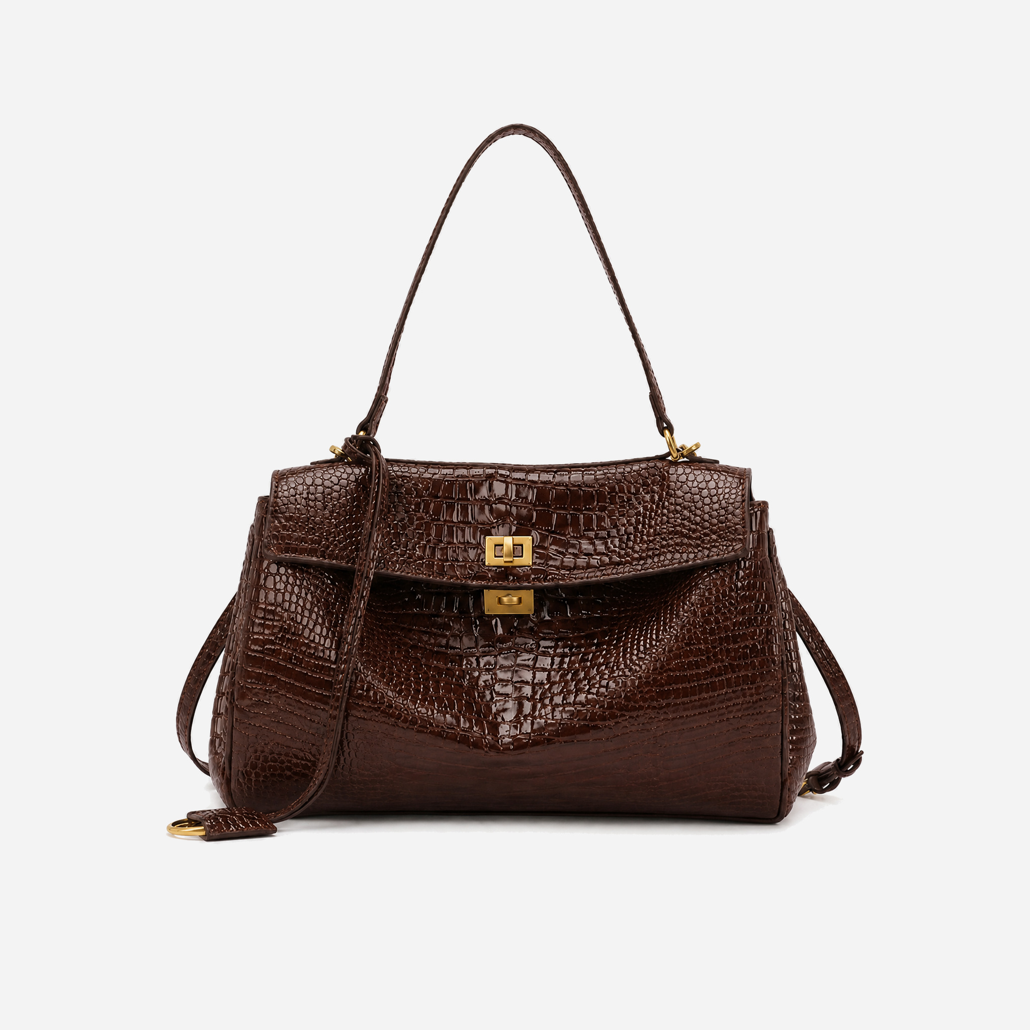 Sac à main Pénélope — Chocolat 2