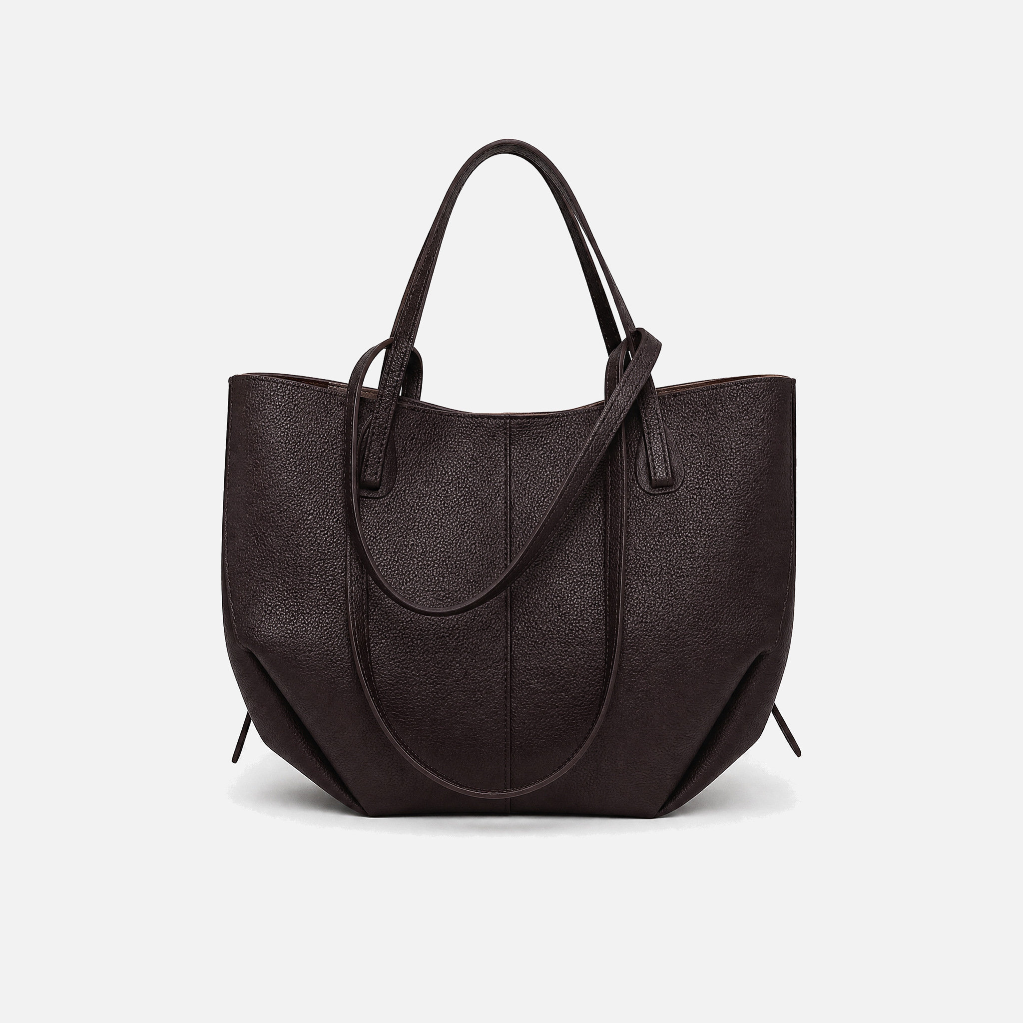Sac cabas Rose — Chocolat