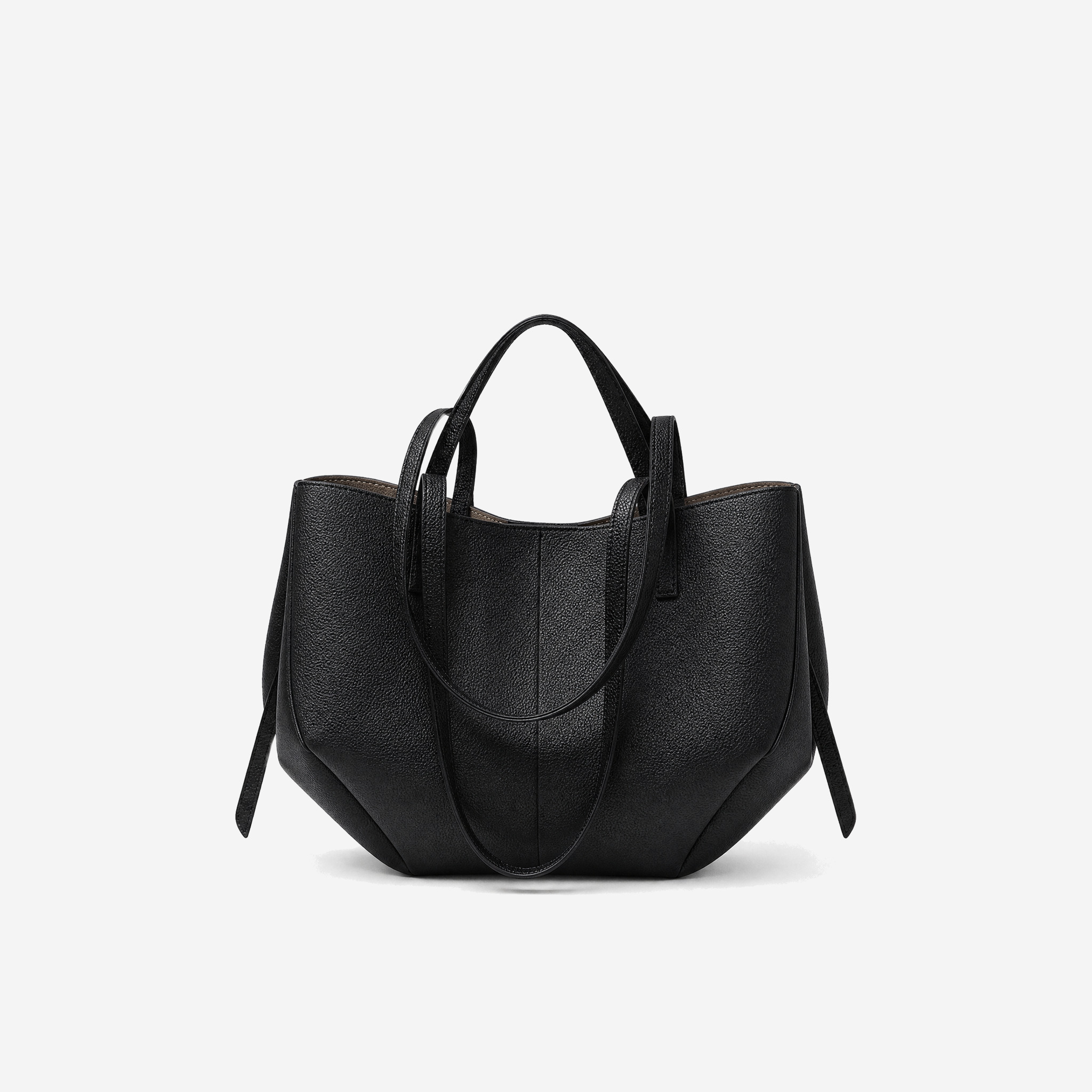 Sac cabas Rose — Noir