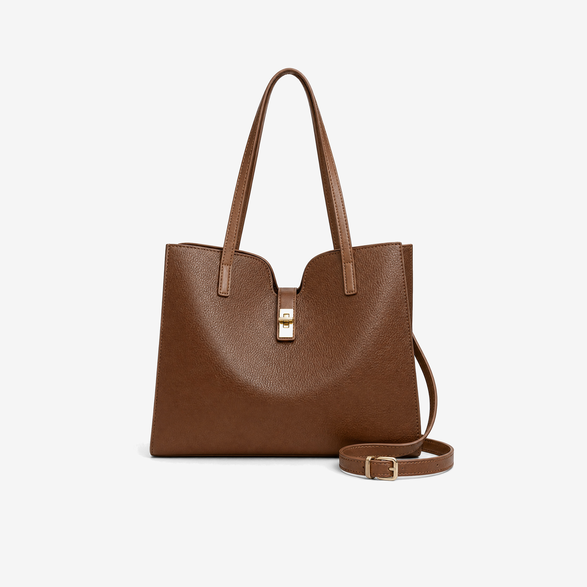 Sac cabas Sibylle — Marron