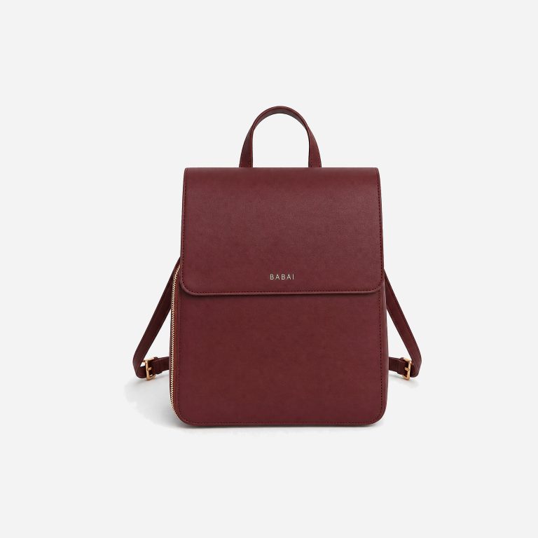 Sac à dos bordeaux femme — Anaïs