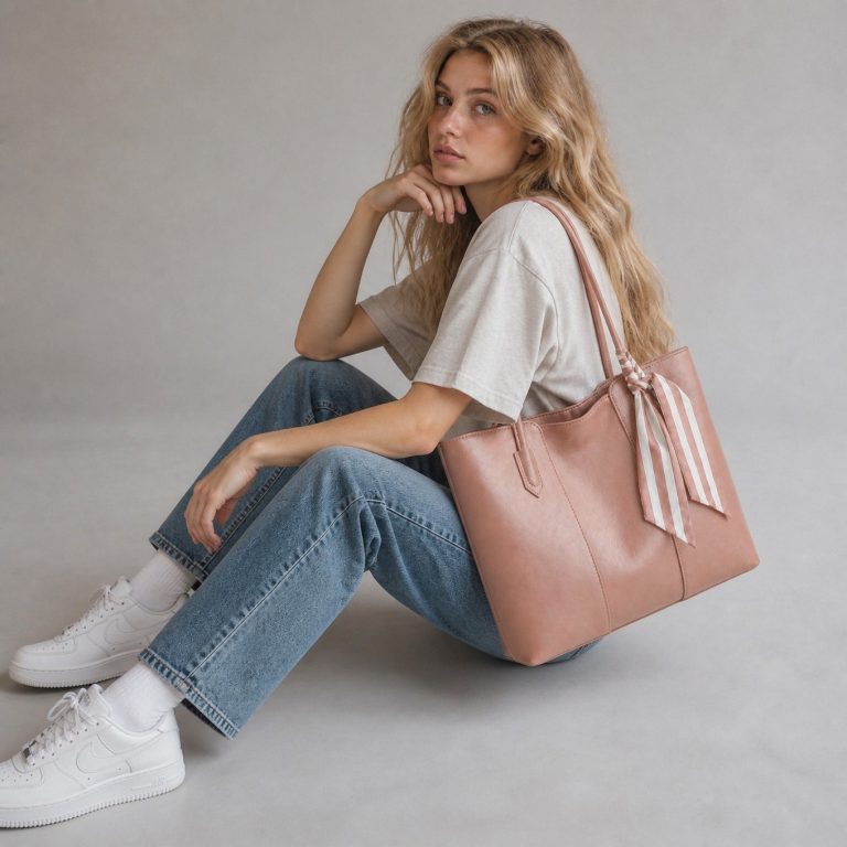 Sac étudiante — Léonie porté