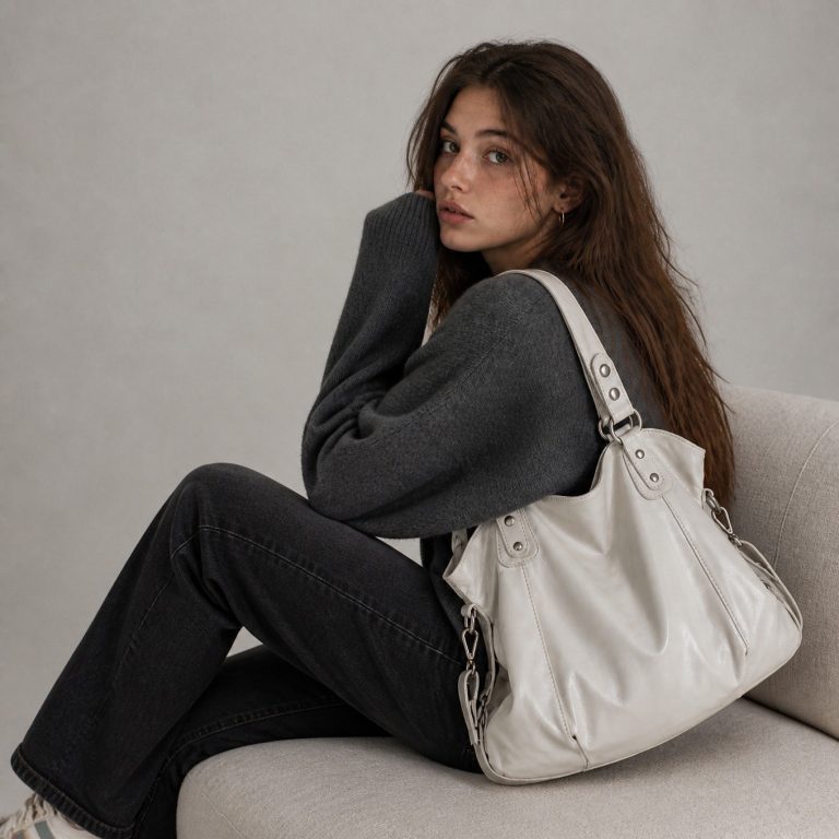 Sac à main école — Anouk porté