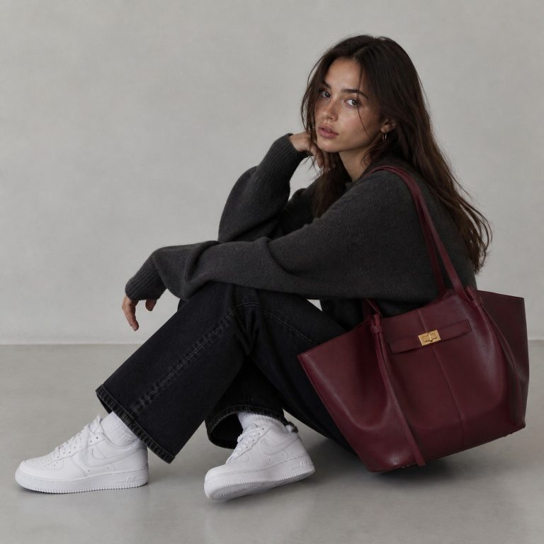 Sac de cours large — Camille porté