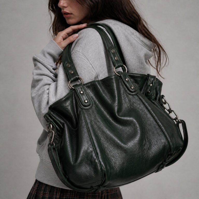 Sac bandoulière réglable — Suzanne porté