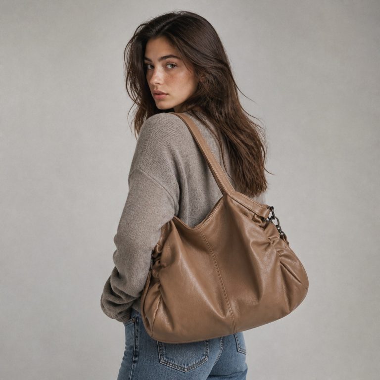 Hobo bag — Océane porté