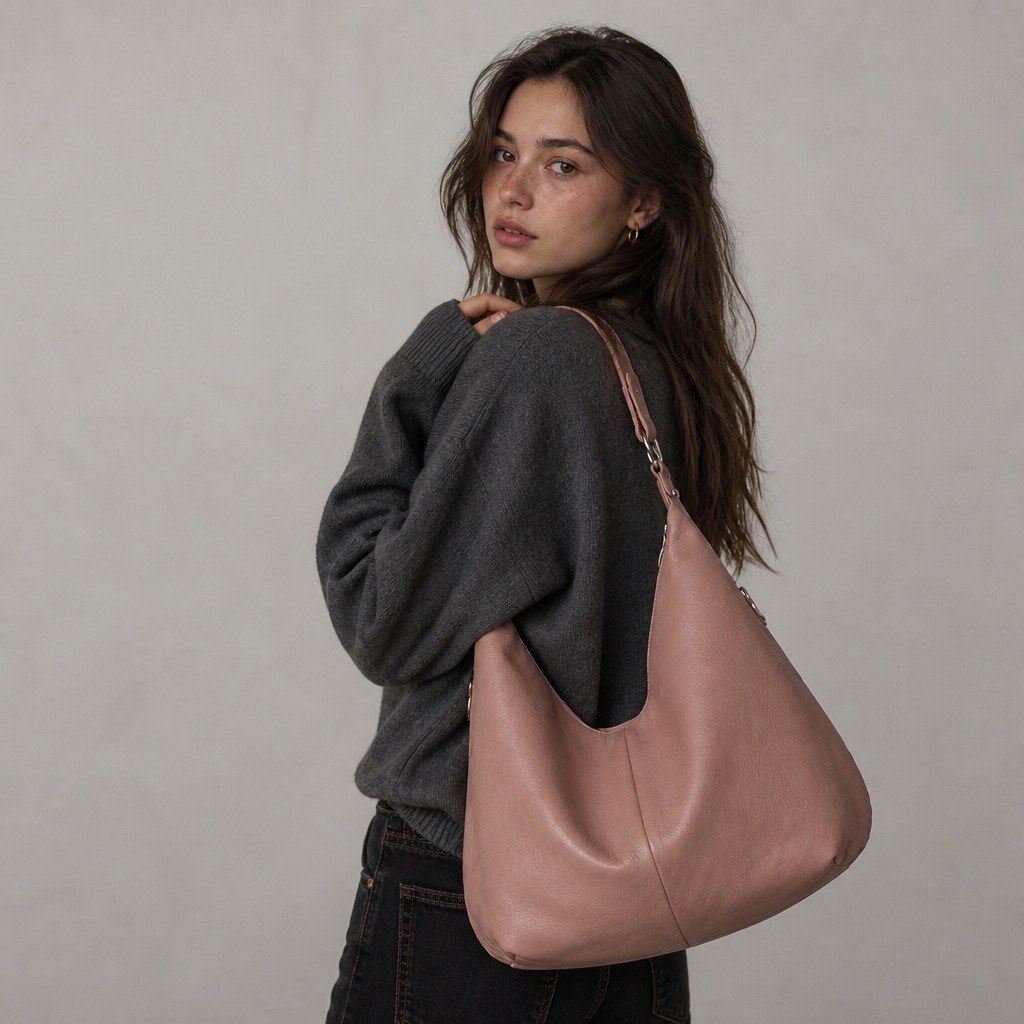 Sac hobo Rosalie — vue 3