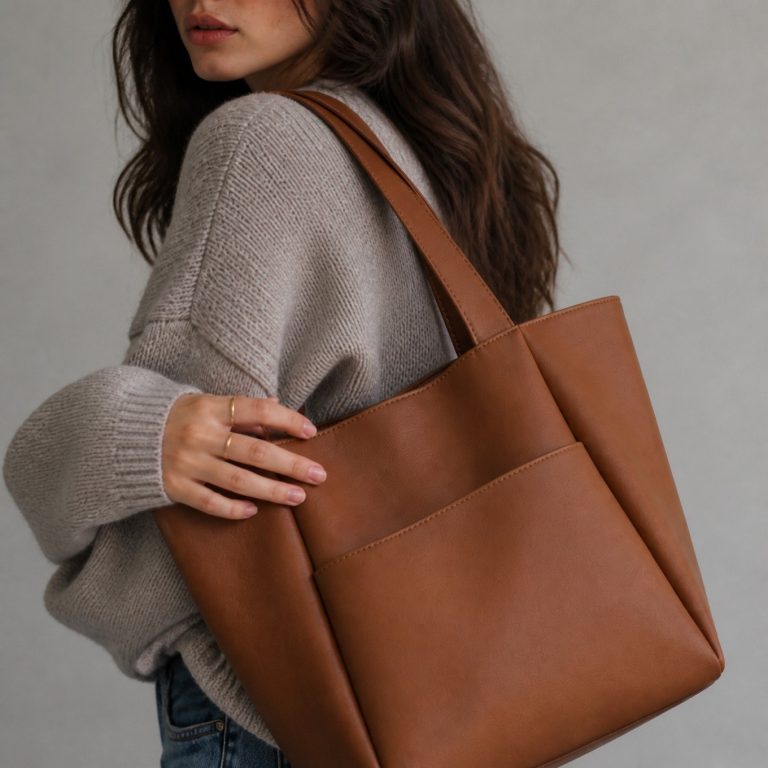 Sac lycée femme — Garance porté