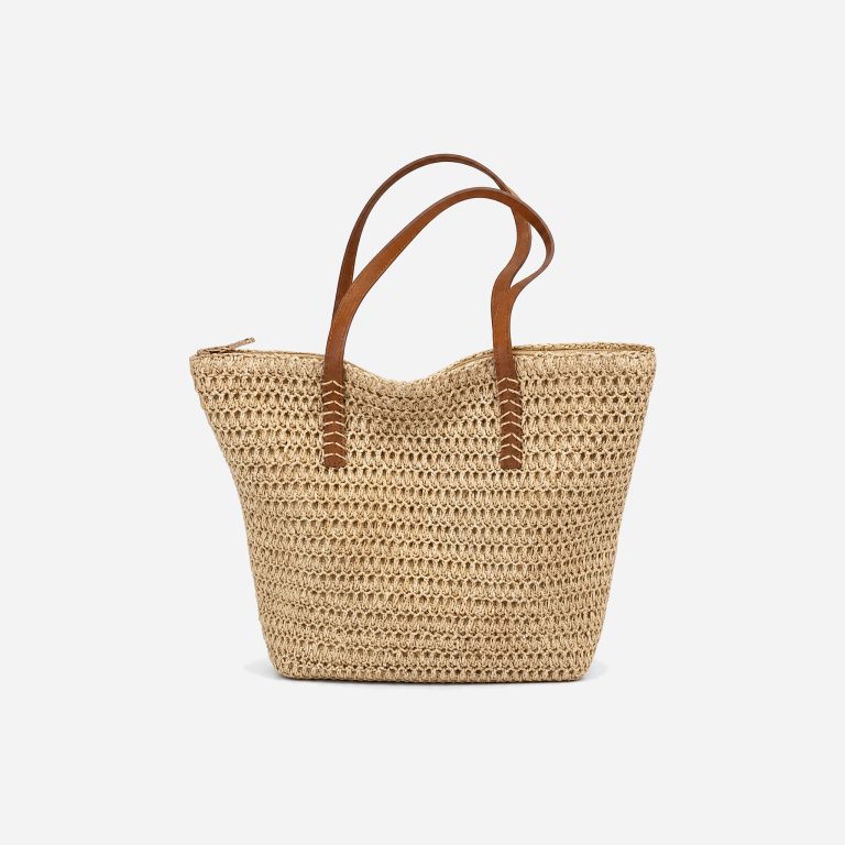 Sac en paille chic — Elvire