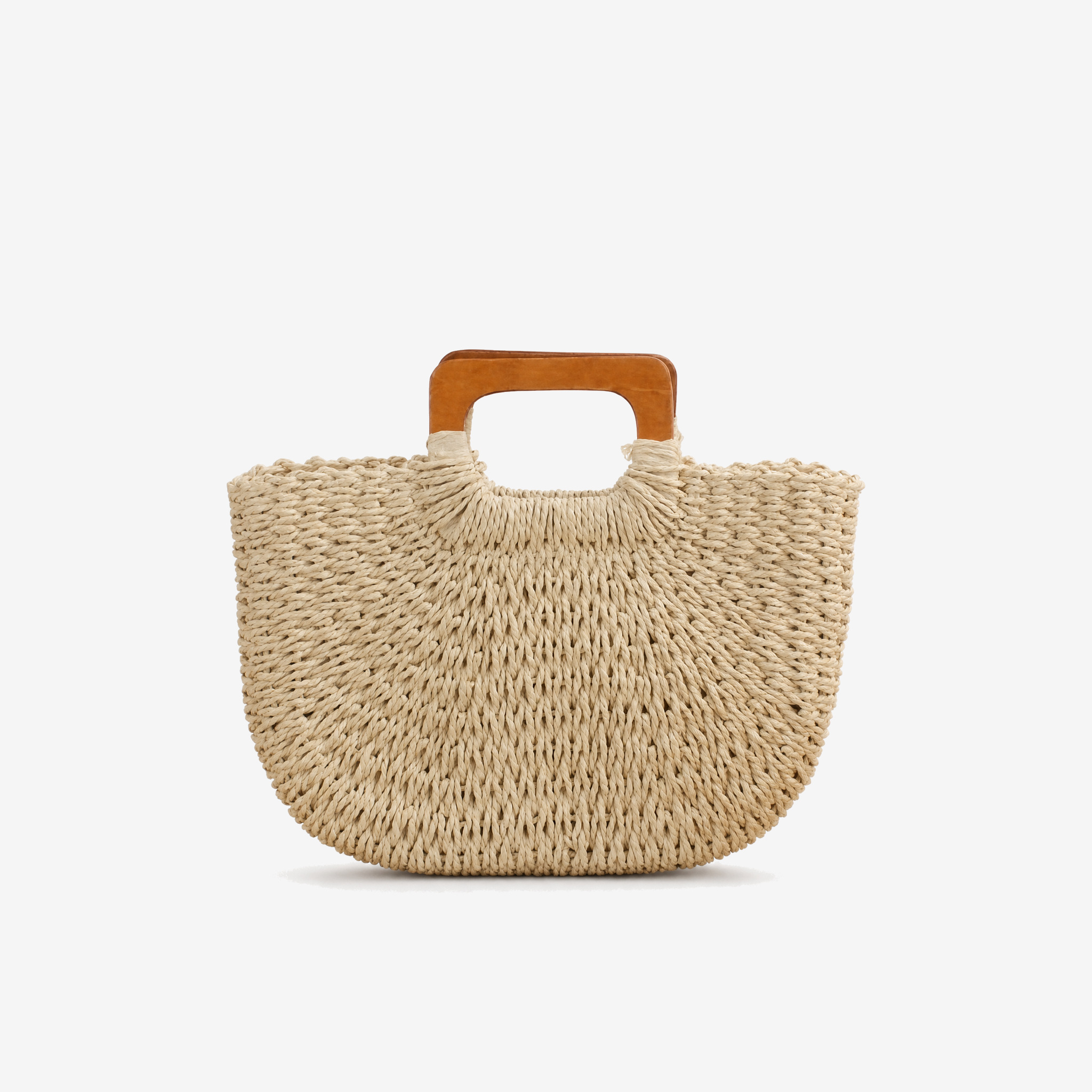 Sac en paille Maud — Beige