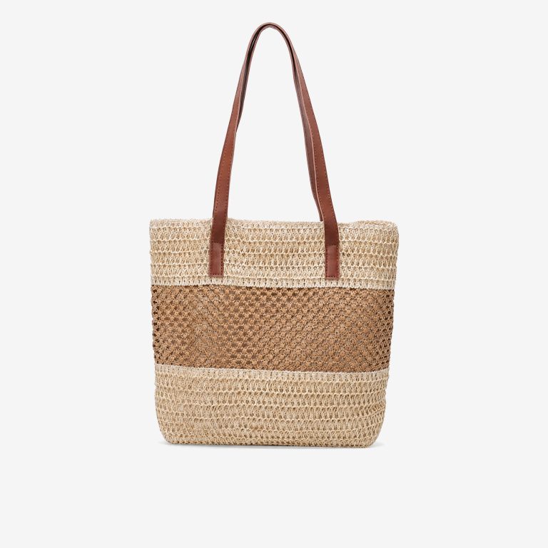 Sac en paille moderne — Yseult