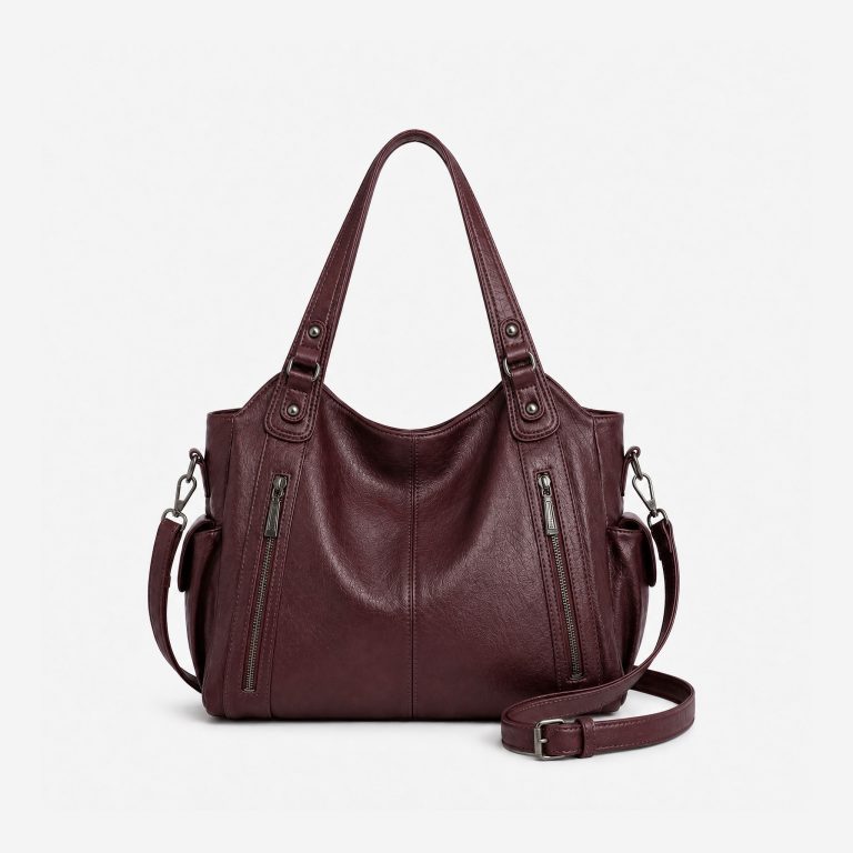 Sac bandoulière Bordeaux — Julie