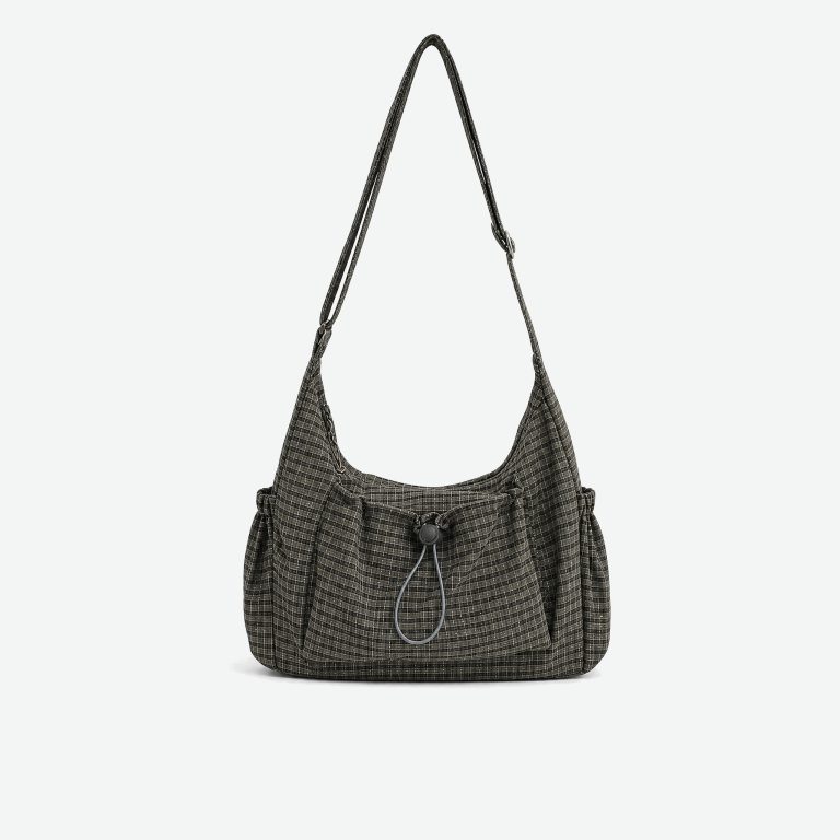 Sac hobo Alix — Kaki