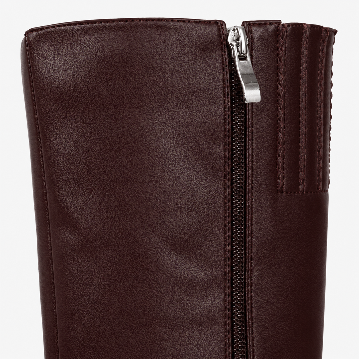 Botte cavalière bordeaux — Alba