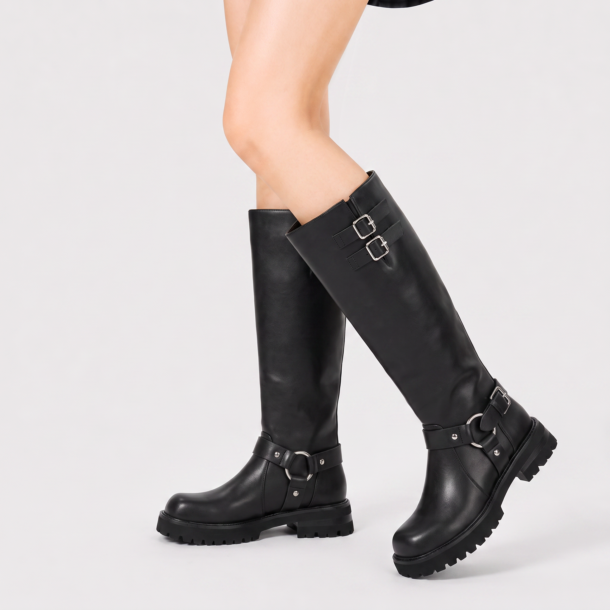 Botte cavalière noire — Nine
